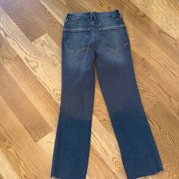 Good American Good Legs Straight Mid-Rise Jeans 27 1/2” inseam - Picture 6 of 6